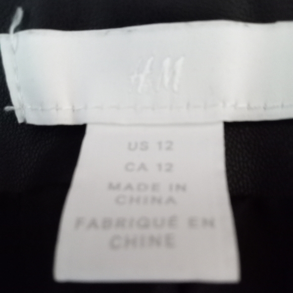 H&M Grey Double Breasted Peacoat in Size 12. NWOT - Picture 5 of 5